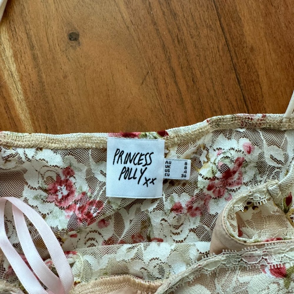 Princess Polly Lacy Floral Tank - Picture 3 of 3